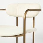 Parker Fabric Dining Armchair - 2 Colors - Dekor Butik