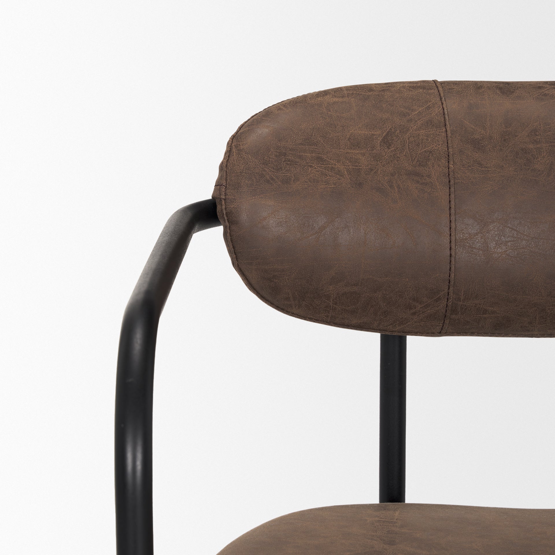 Dining ChairsParker Faux Leather Dining Chair - Dekor Butik