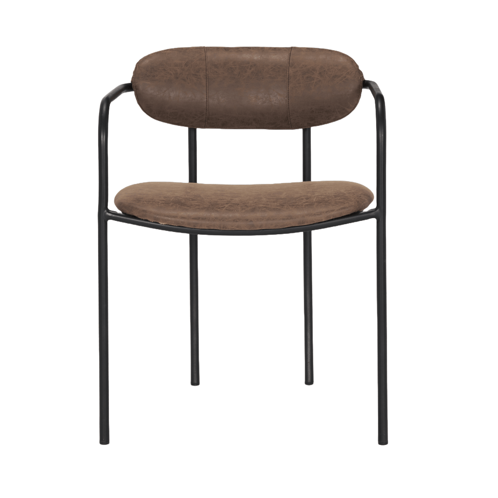 Dining ChairsParker Faux Leather Dining Chair - Dekor Butik