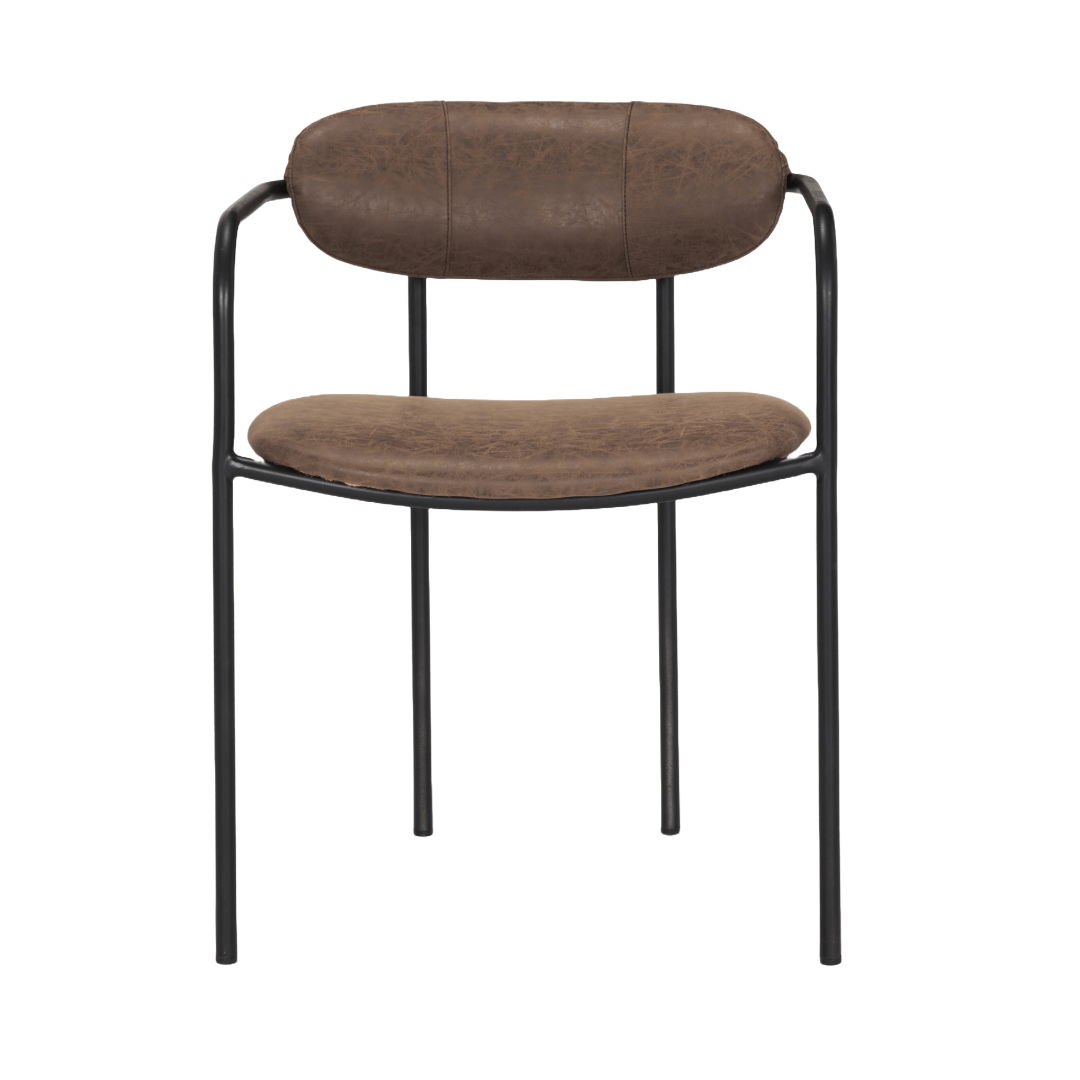 Dining ChairsParker Faux Leather Dining Chair - Dekor Butik