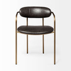 Dining ChairsParker Faux Leather Dining Chair - Dekor Butik