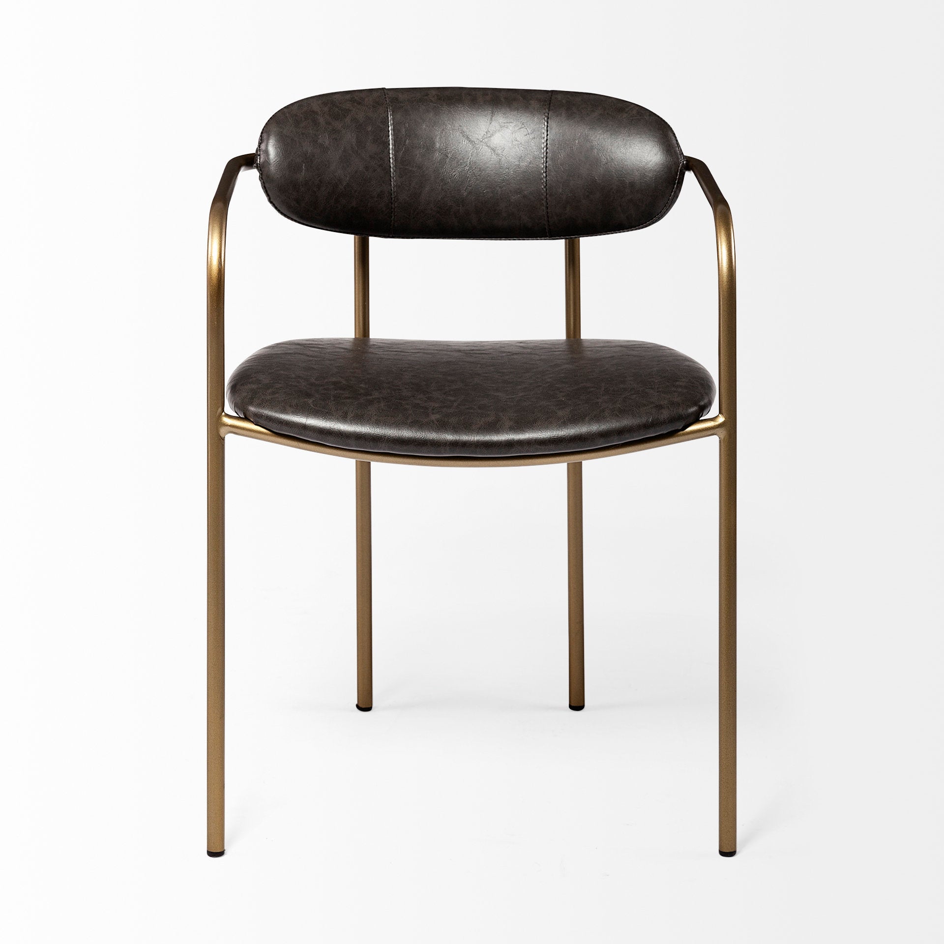 Dining ChairsParker Faux Leather Dining Chair - Dekor Butik