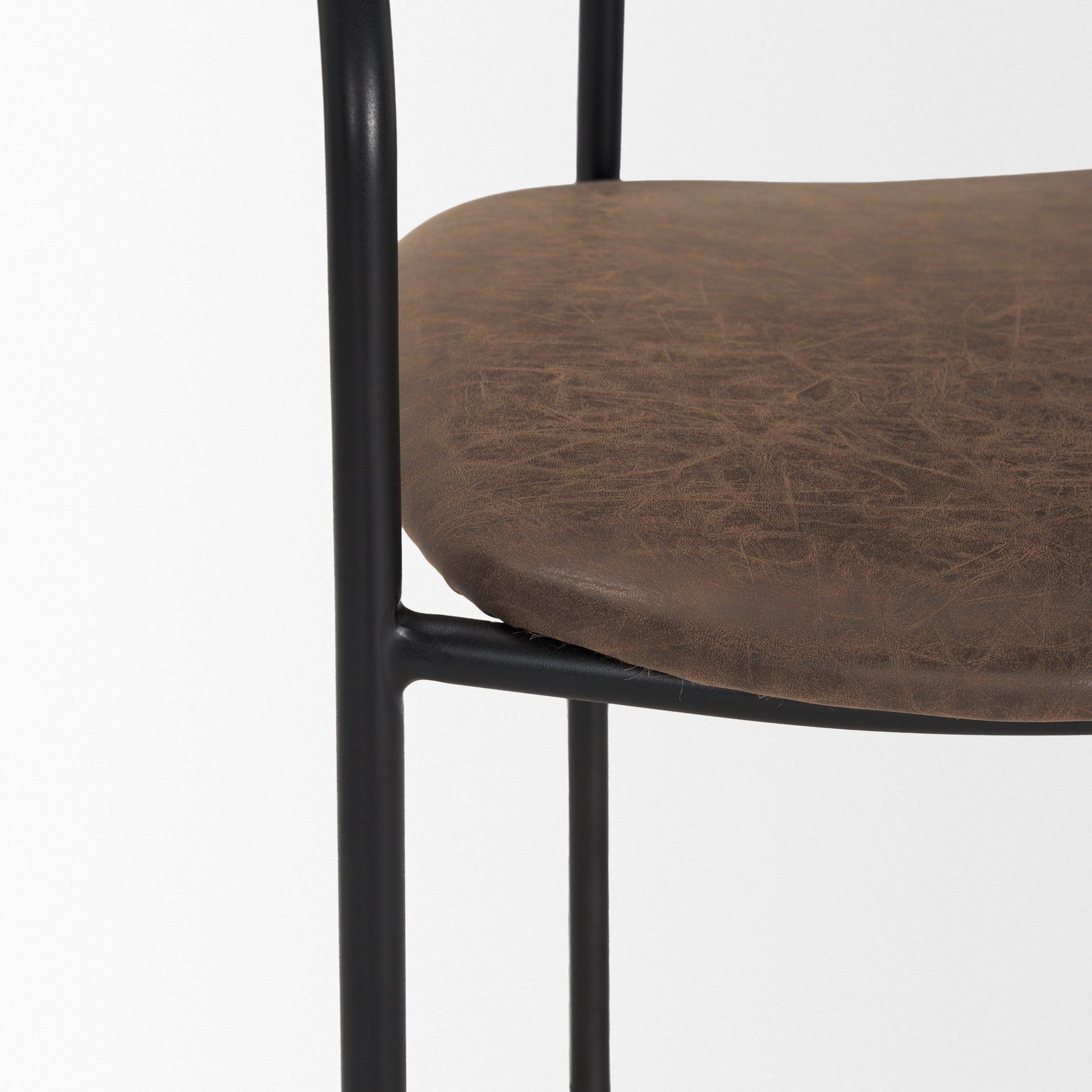 Dining ChairsParker Faux Leather Dining Chair - Dekor Butik