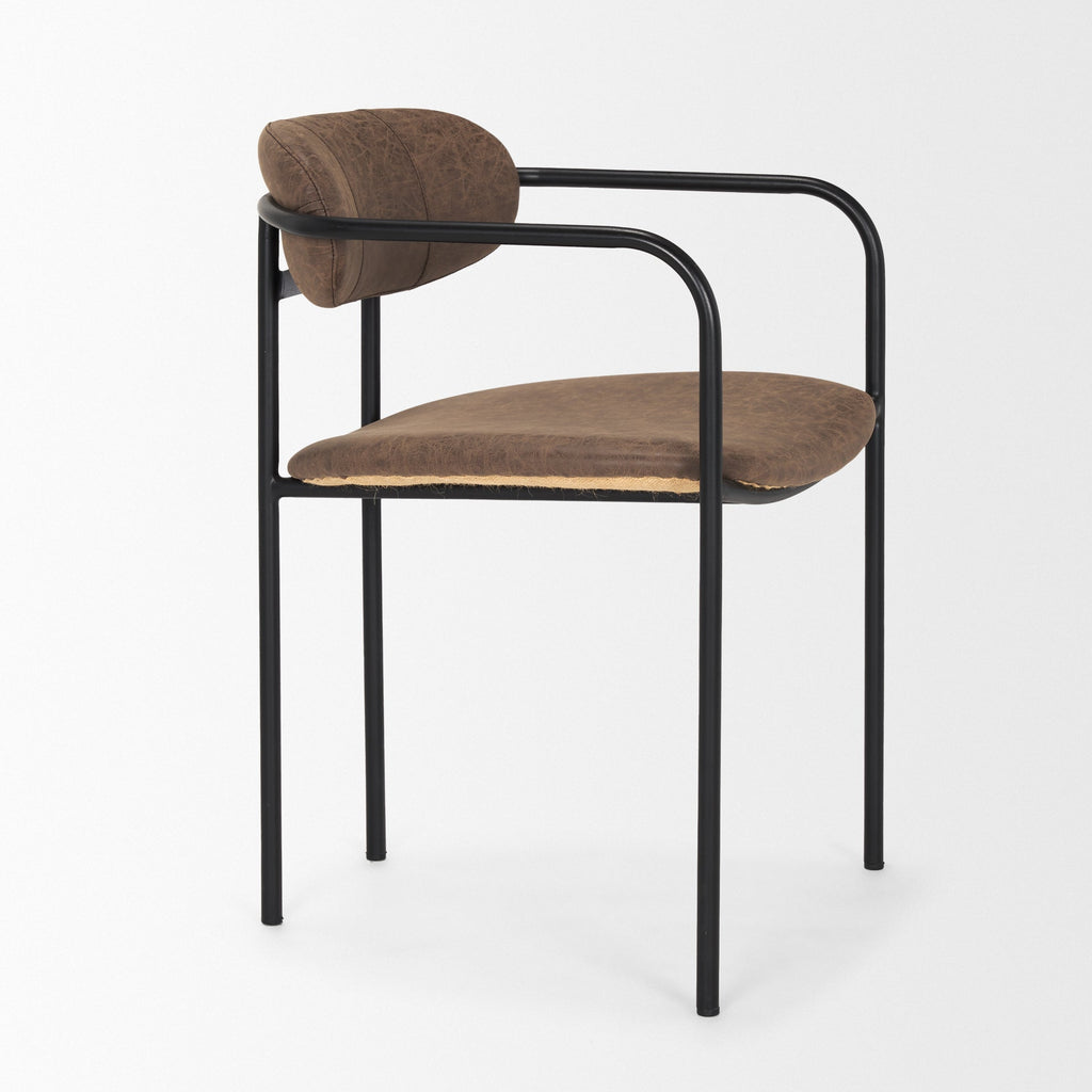 Dining ChairsParker Faux Leather Dining Chair - Dekor Butik