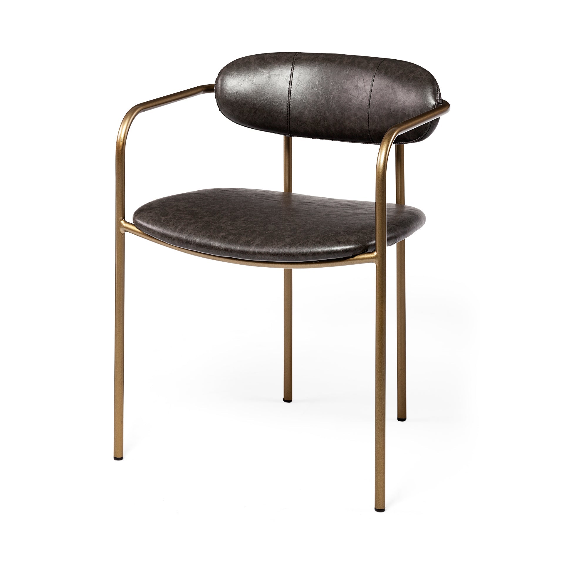 Dining ChairsParker Faux Leather Dining Chair - Dekor Butik