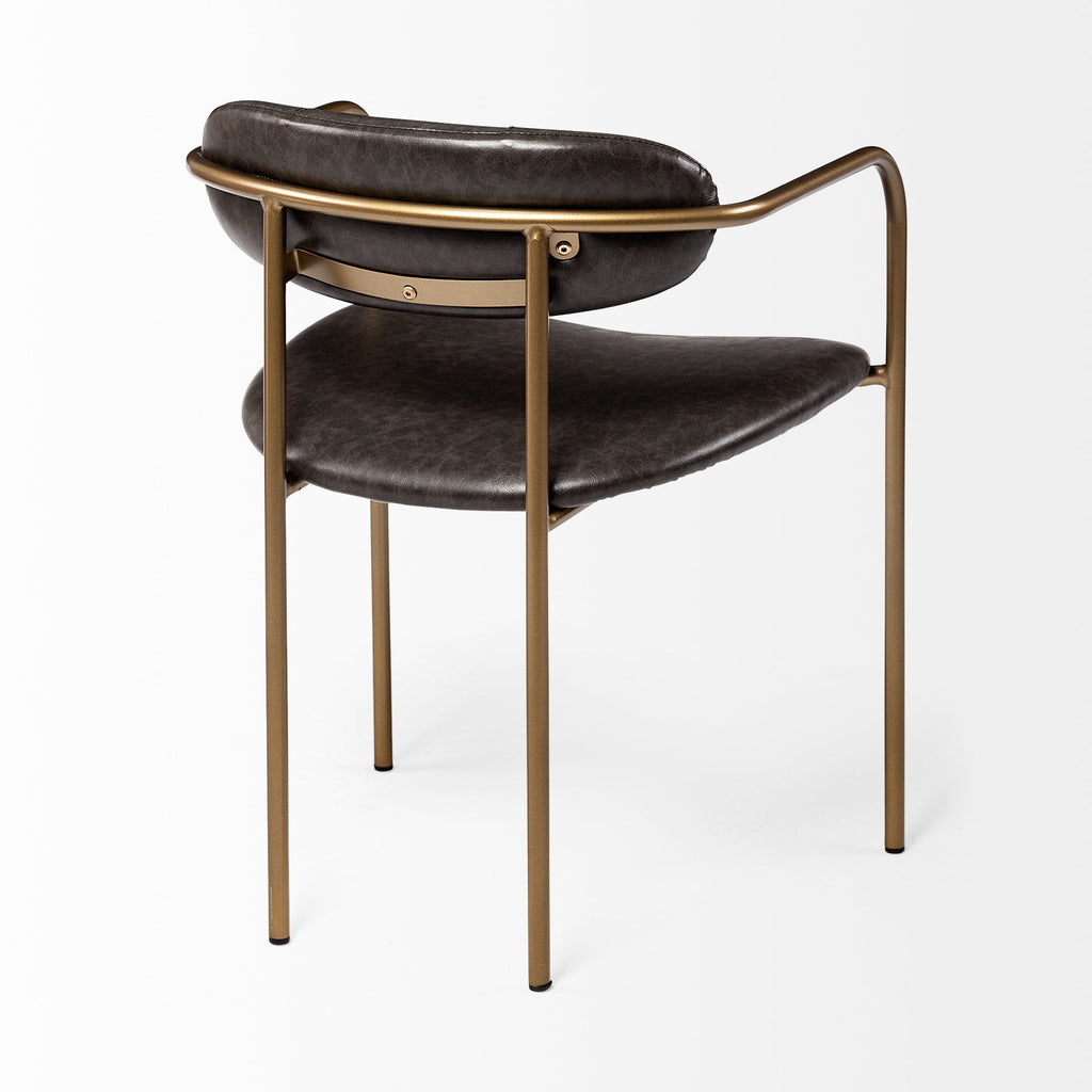 Dining ChairsParker Faux Leather Dining Chair - Dekor Butik