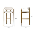 Parker III Bar Stool - 3 Colors - Dekor Butik