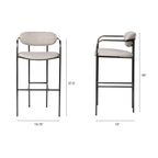 Parker III Bar Stool - 3 Colors - Dekor Butik