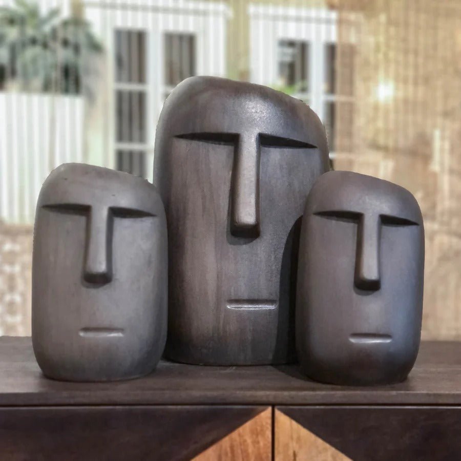 Patio Moai Statue - Dekor Butik