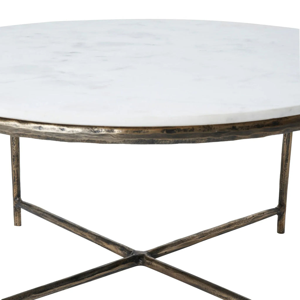 Pearse Cast Aluminum Coffee Table - Dekor Butik