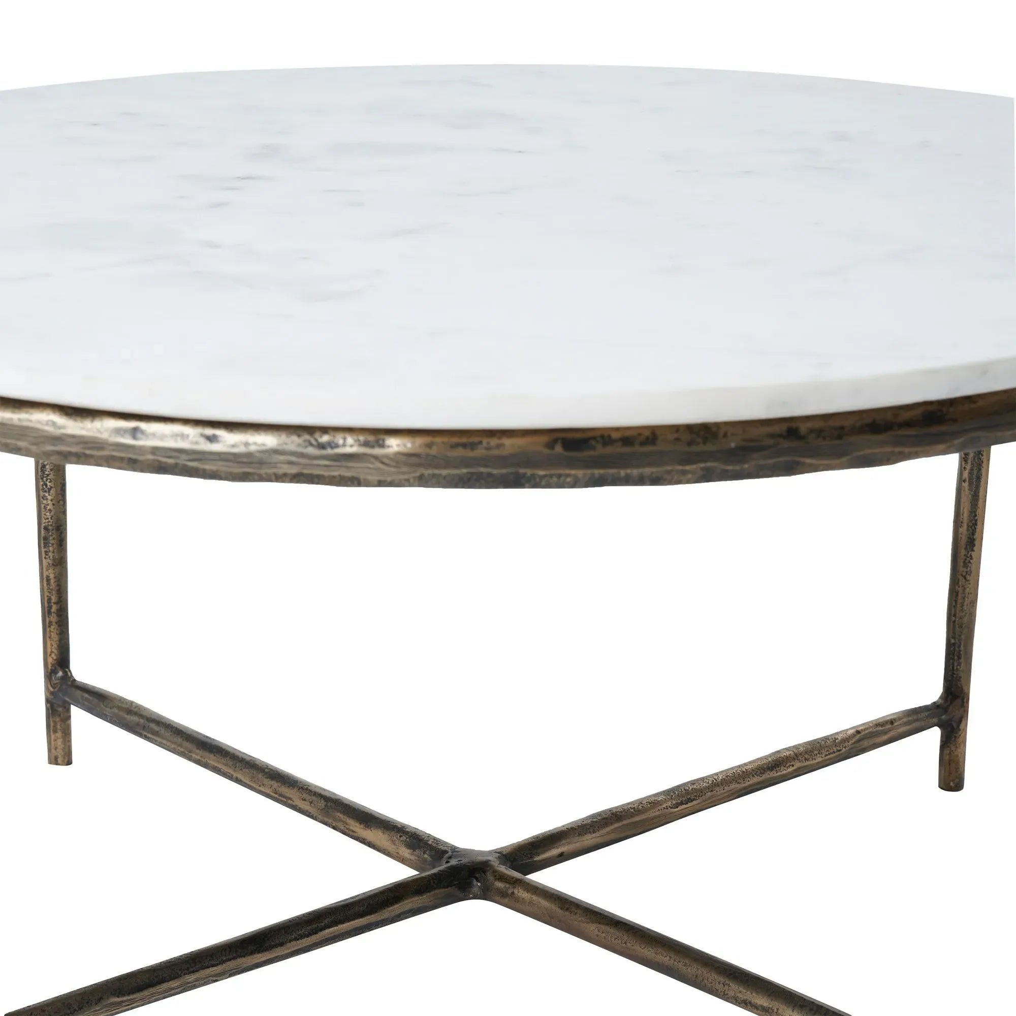 Pearse Cast Aluminum Coffee Table - Dekor Butik