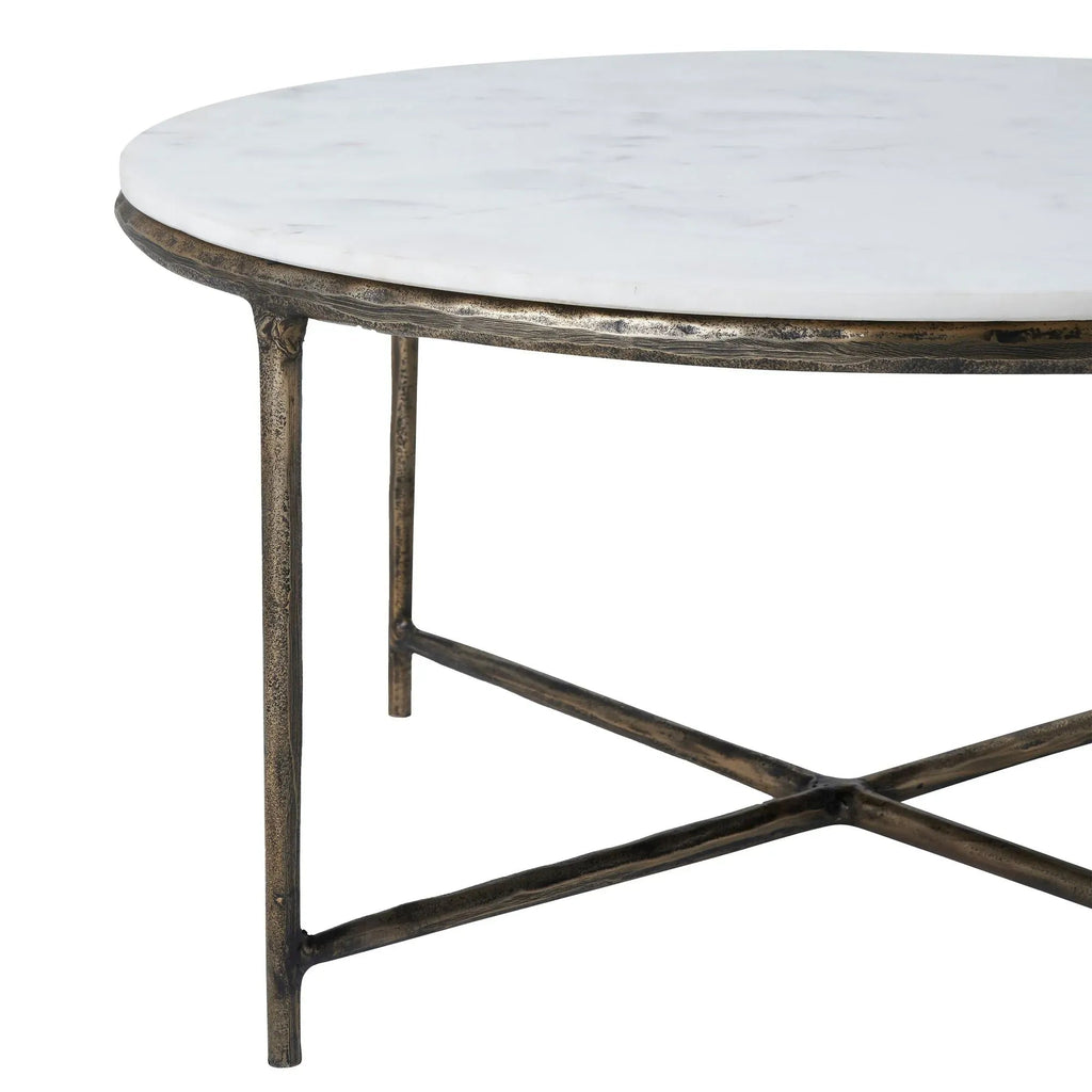 Pearse Cast Aluminum Coffee Table - Dekor Butik