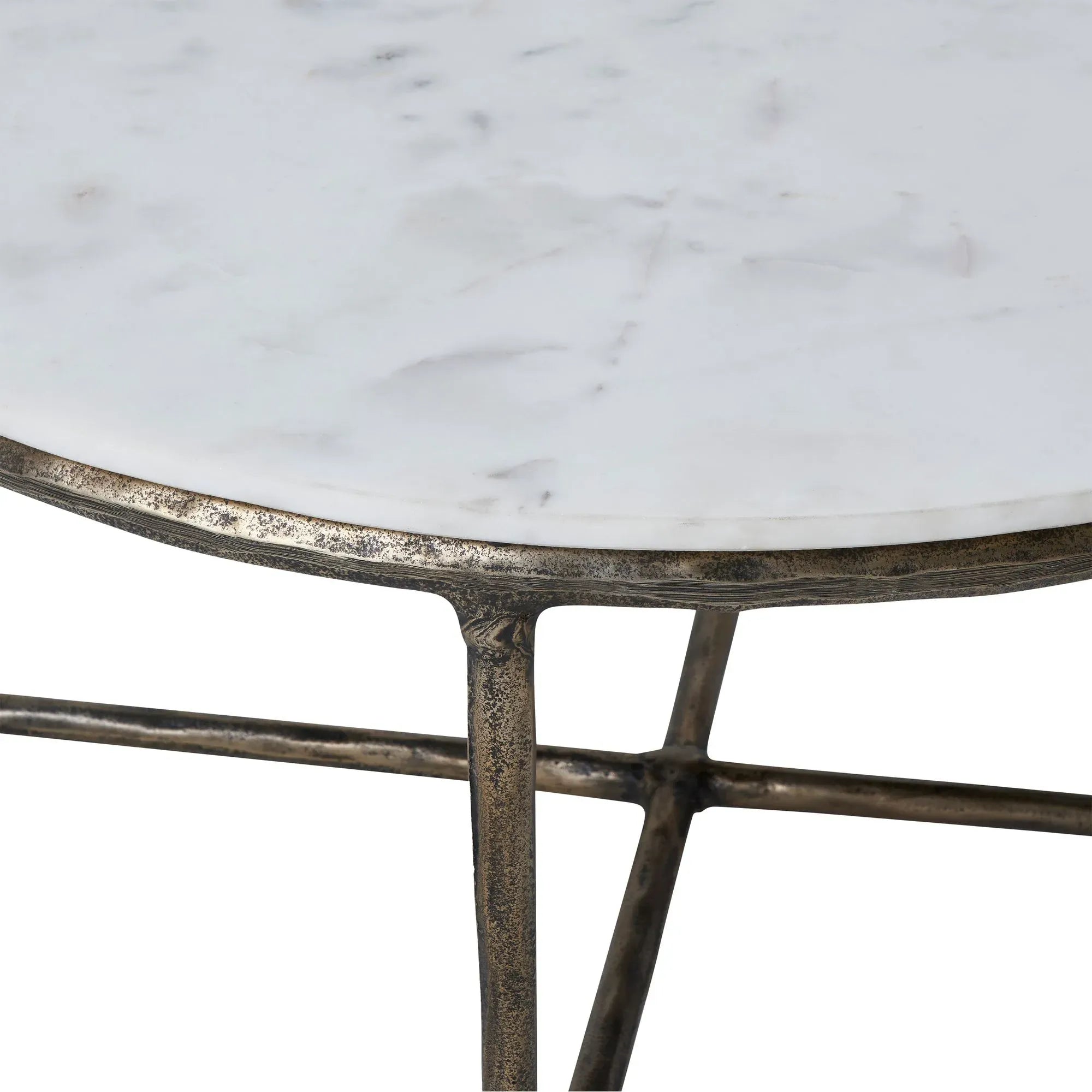 Pearse Cast Aluminum Coffee Table - Dekor Butik