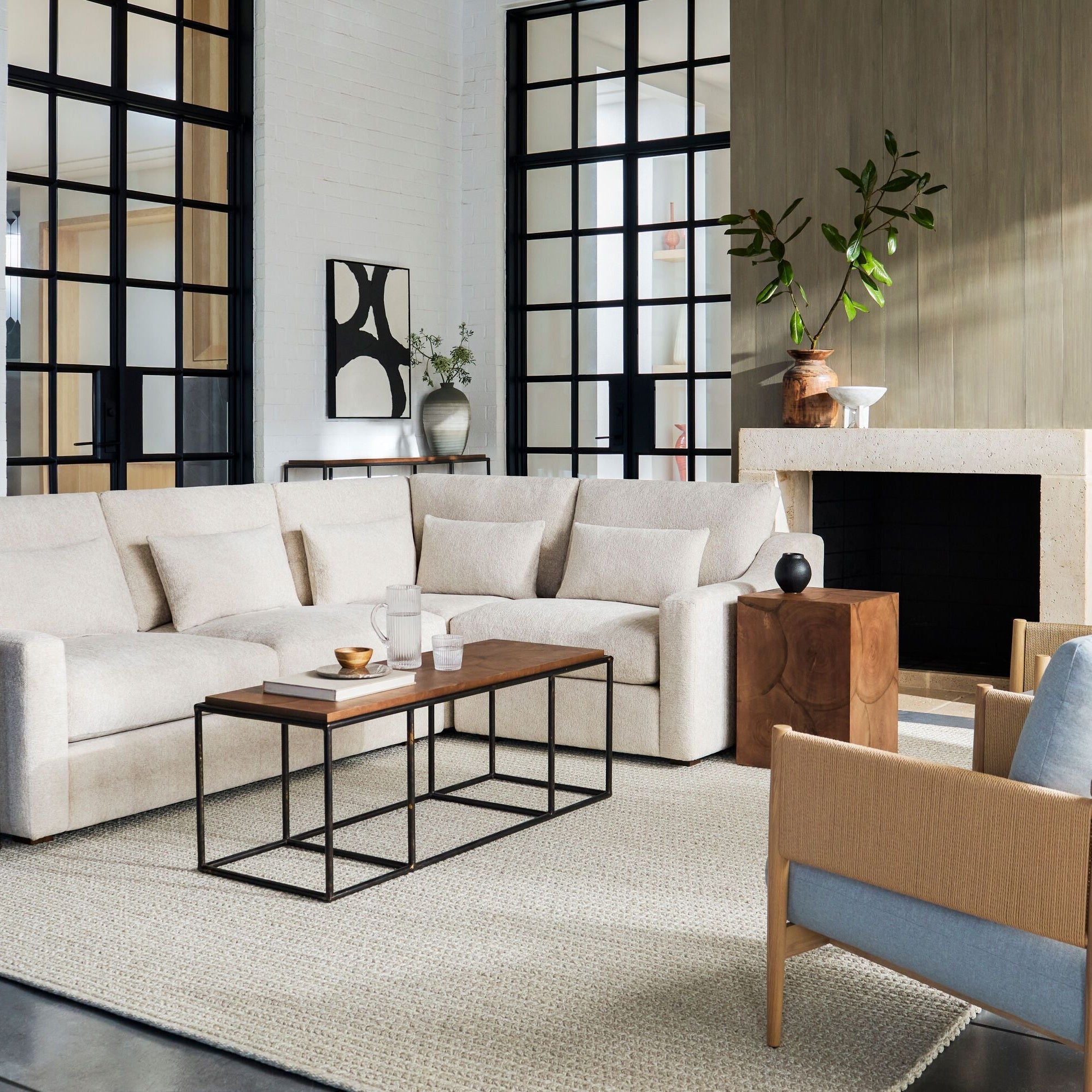 FurniturePedersen Sectional - Left Arm Facing - Dekor Butik