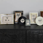 DecorPicture Frame, MOP Resin & Brass – 4x6 - Dekor Butik