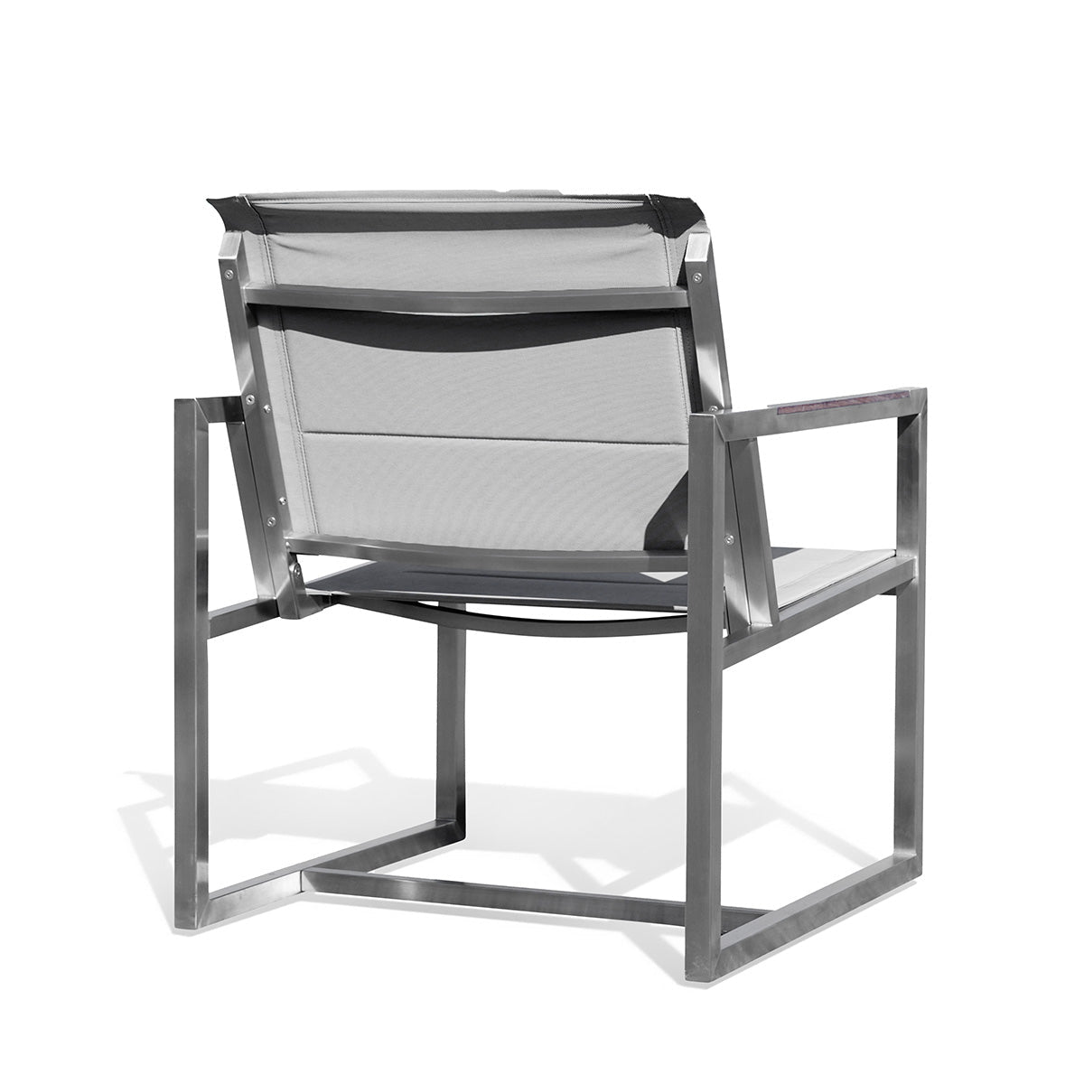 ChairPine Stainless Steel & Teak Outdoor Sling Chair - Dekor Butik