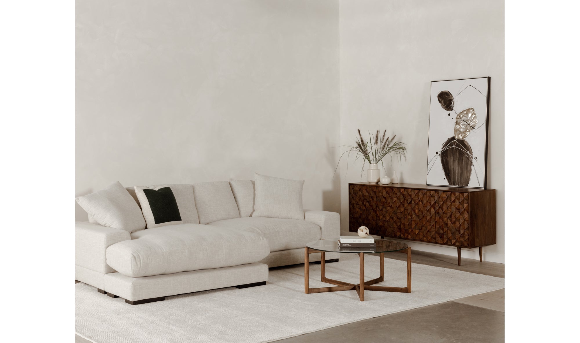 Plunge Sectional Sofa - 5 Colors - Dekor Butik