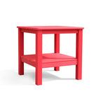 end tablesPolymer Outdoor End Table with Shelf - Dekor Butik