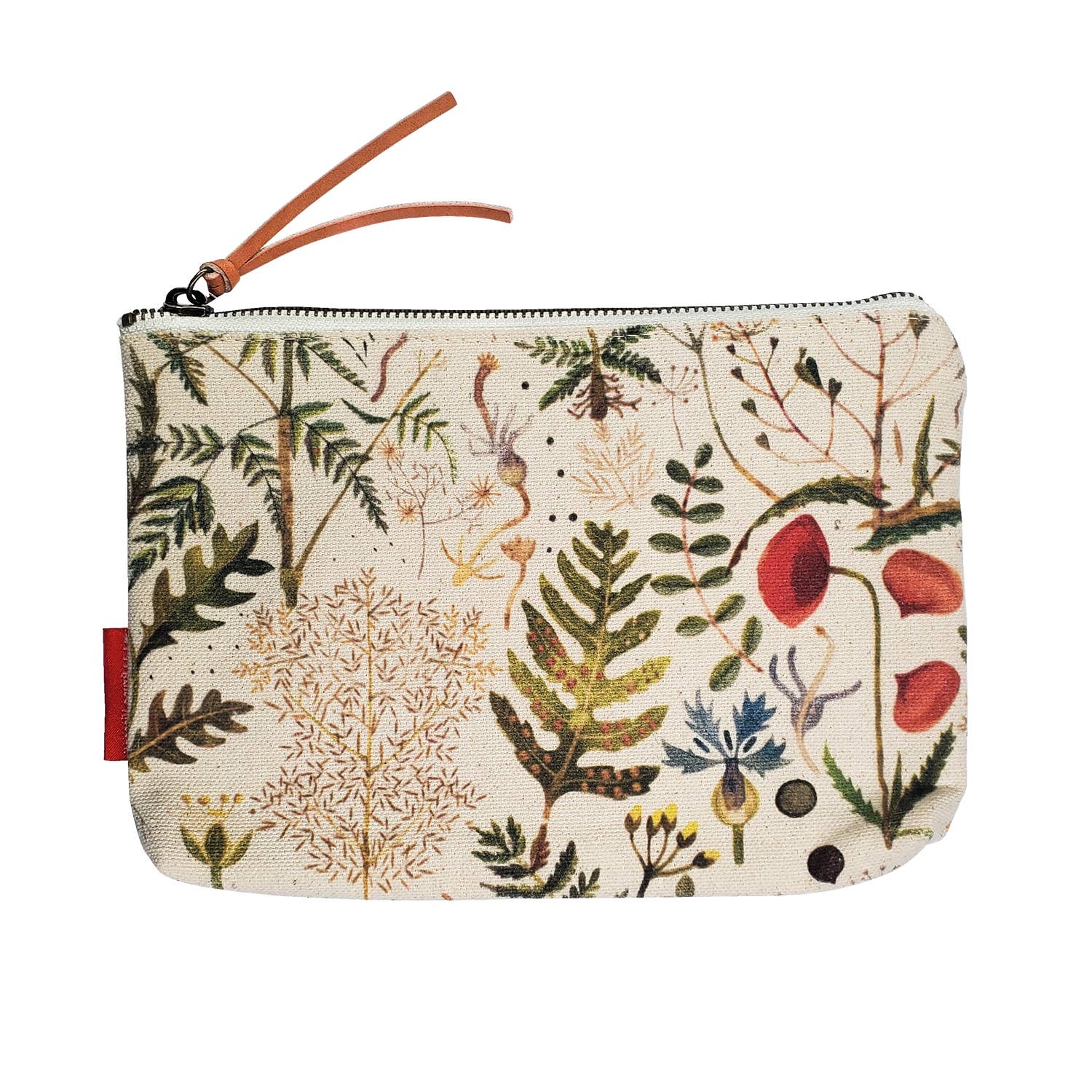 StationeryPouch - Greens and Flowers Handbag - Dekor Butik