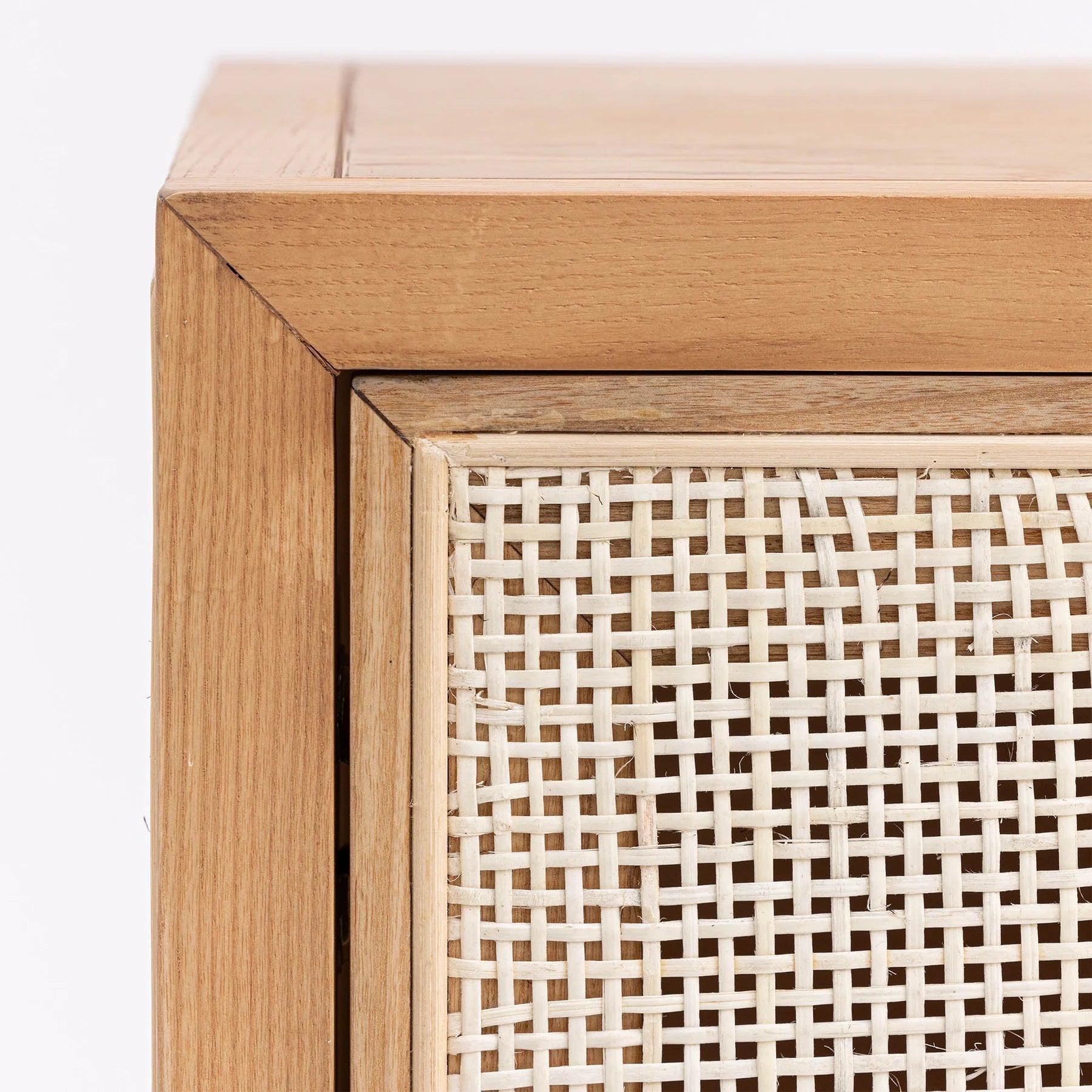 Rattan 3 Door Sideboard - Natural - Dekor Butik