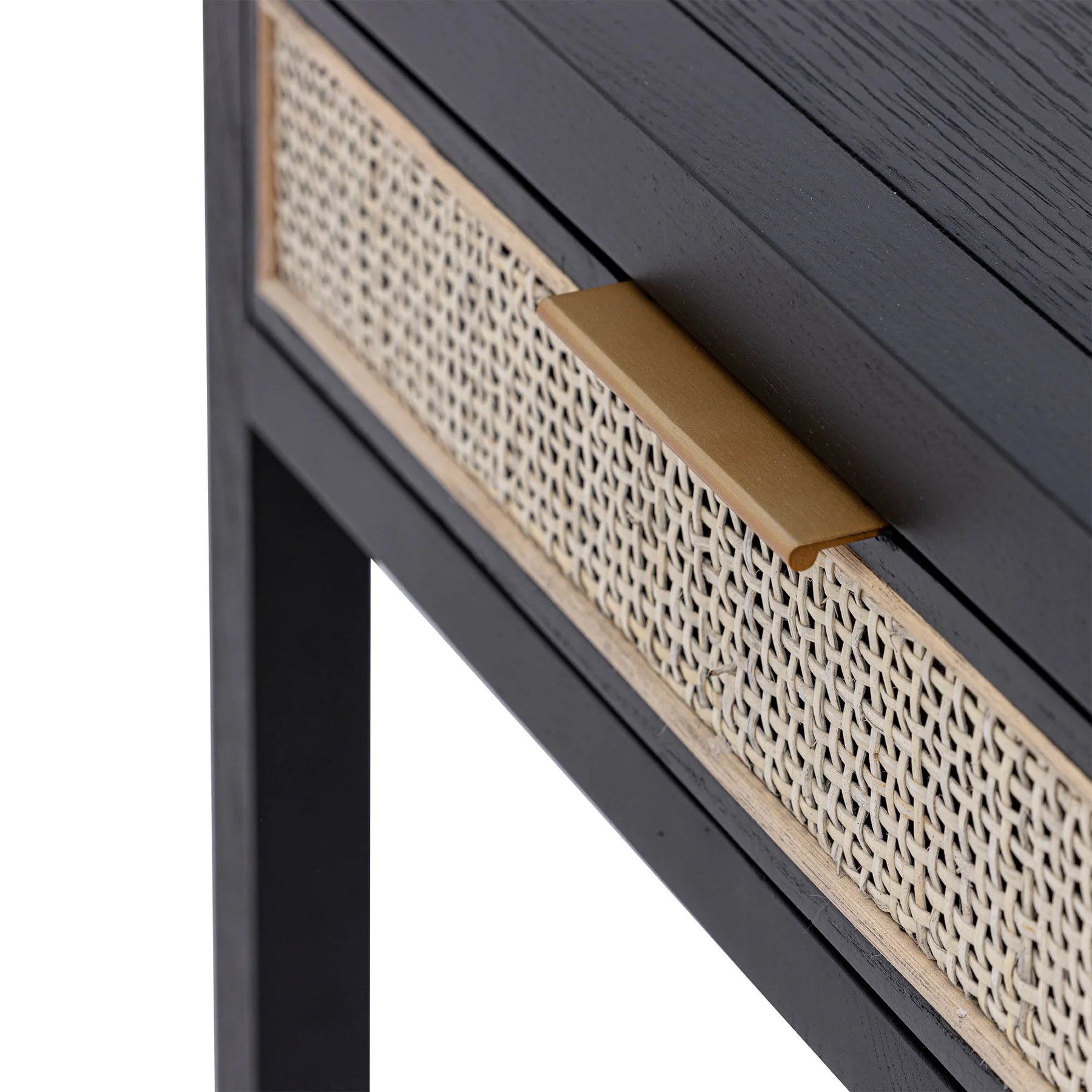 Rattan Desk - Ebony - Dekor Butik