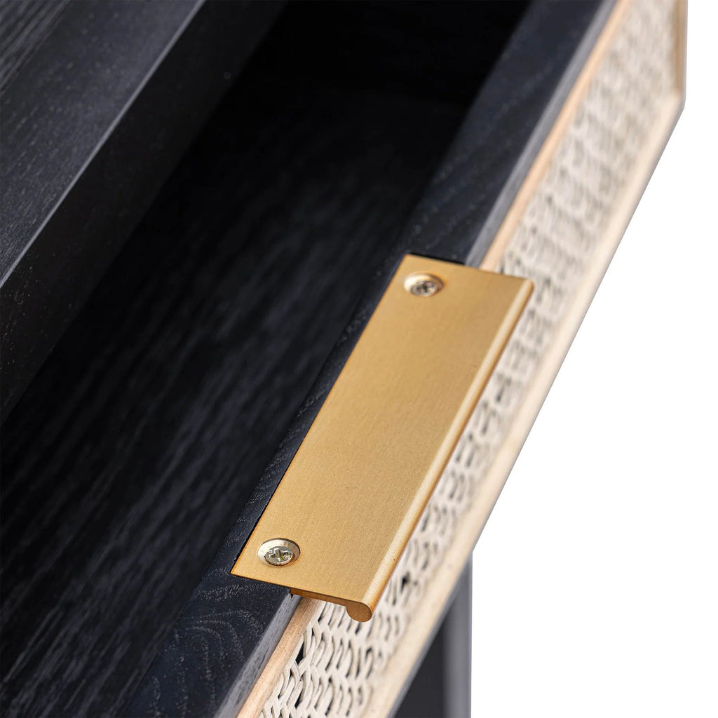 Rattan Desk - Ebony - Dekor Butik