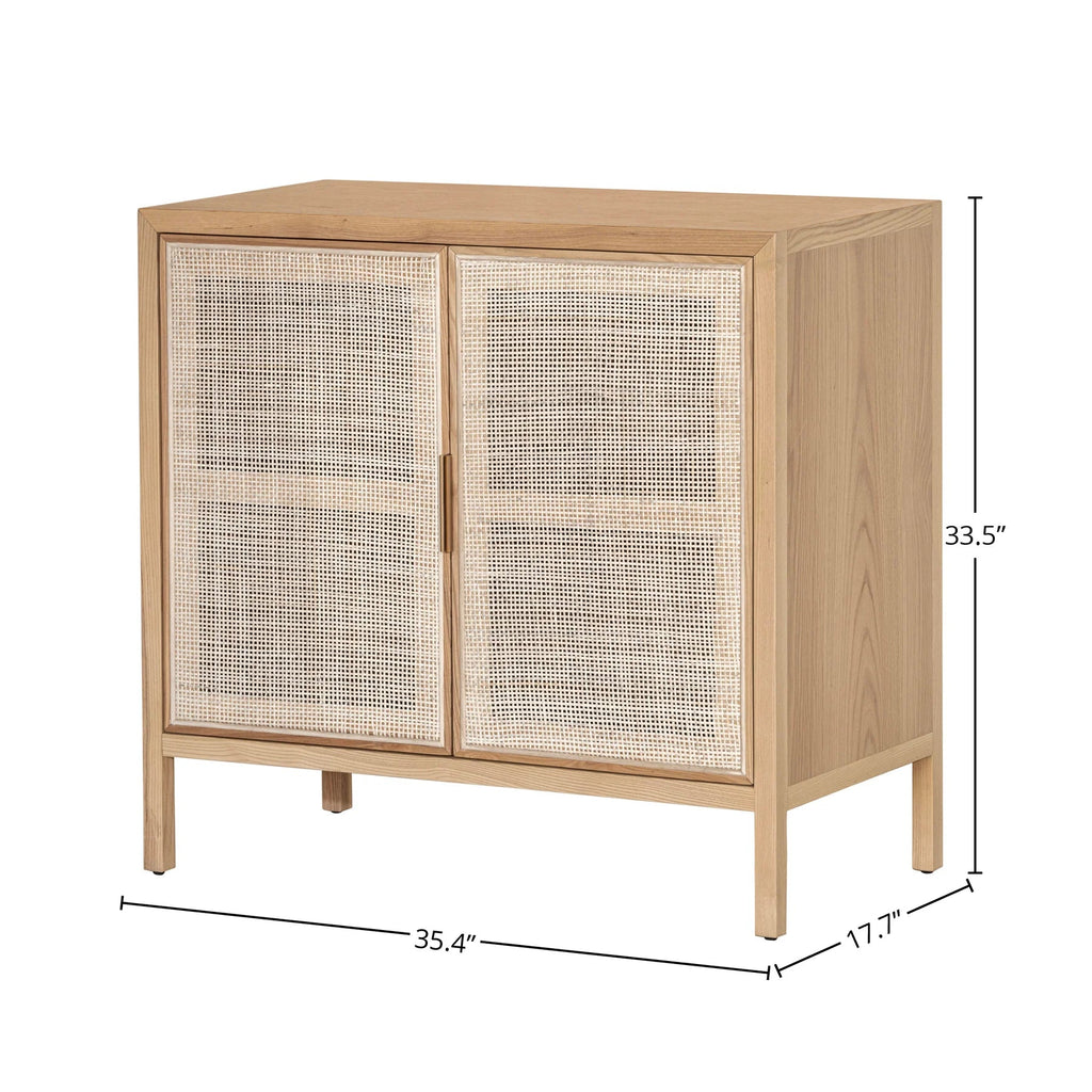 Rattan Small Sideboard - Natural - Dekor Butik