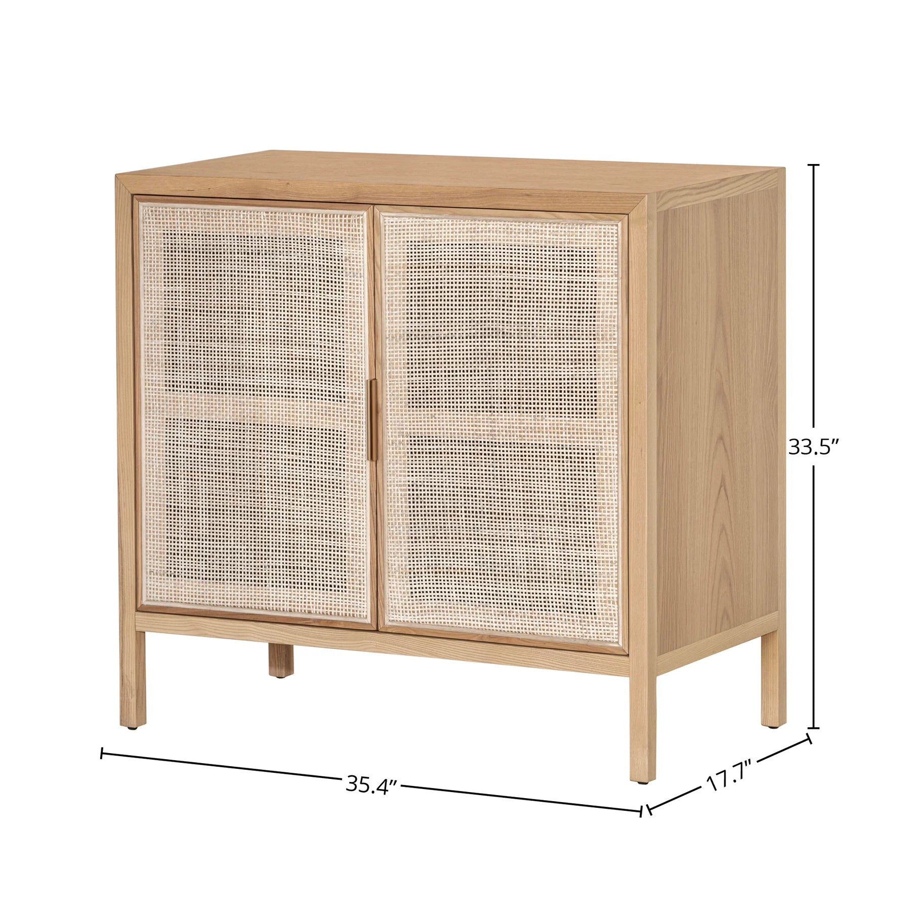 Rattan Small Sideboard - Natural - Dekor Butik