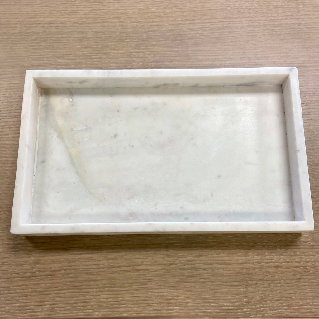 DecorRectangular Marble Tray - Dekor Butik