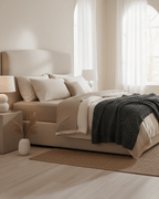 SheetsRefined Collection Sateen Fitted Sheet - Dekor Butik