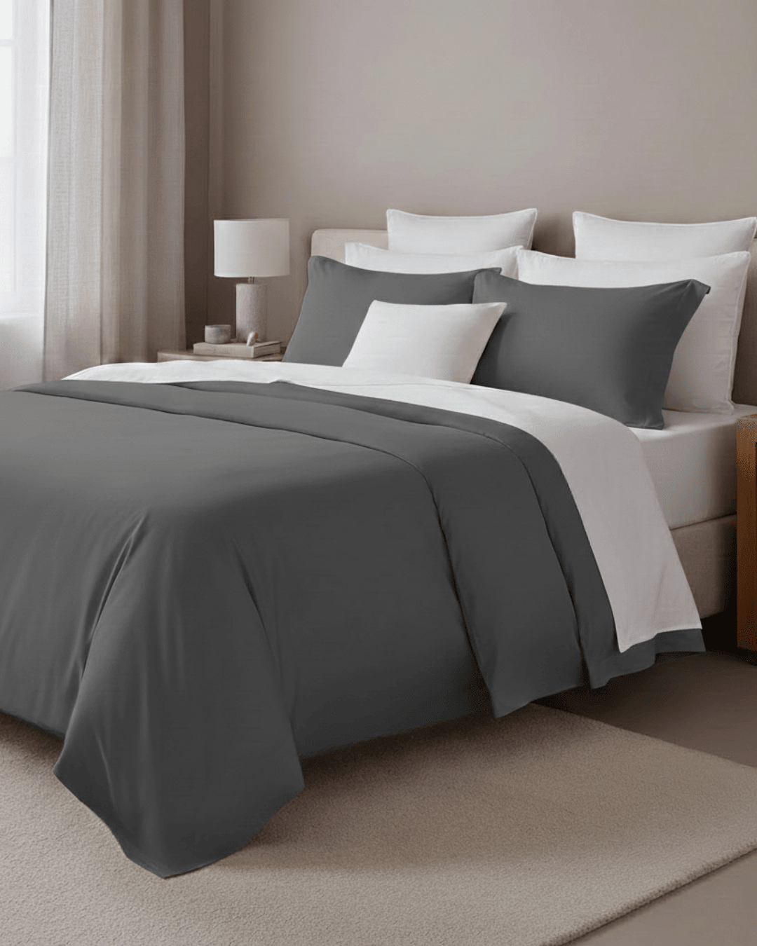 PillowcaseRefined Collection Sateen Pillowcase Set - Dekor Butik