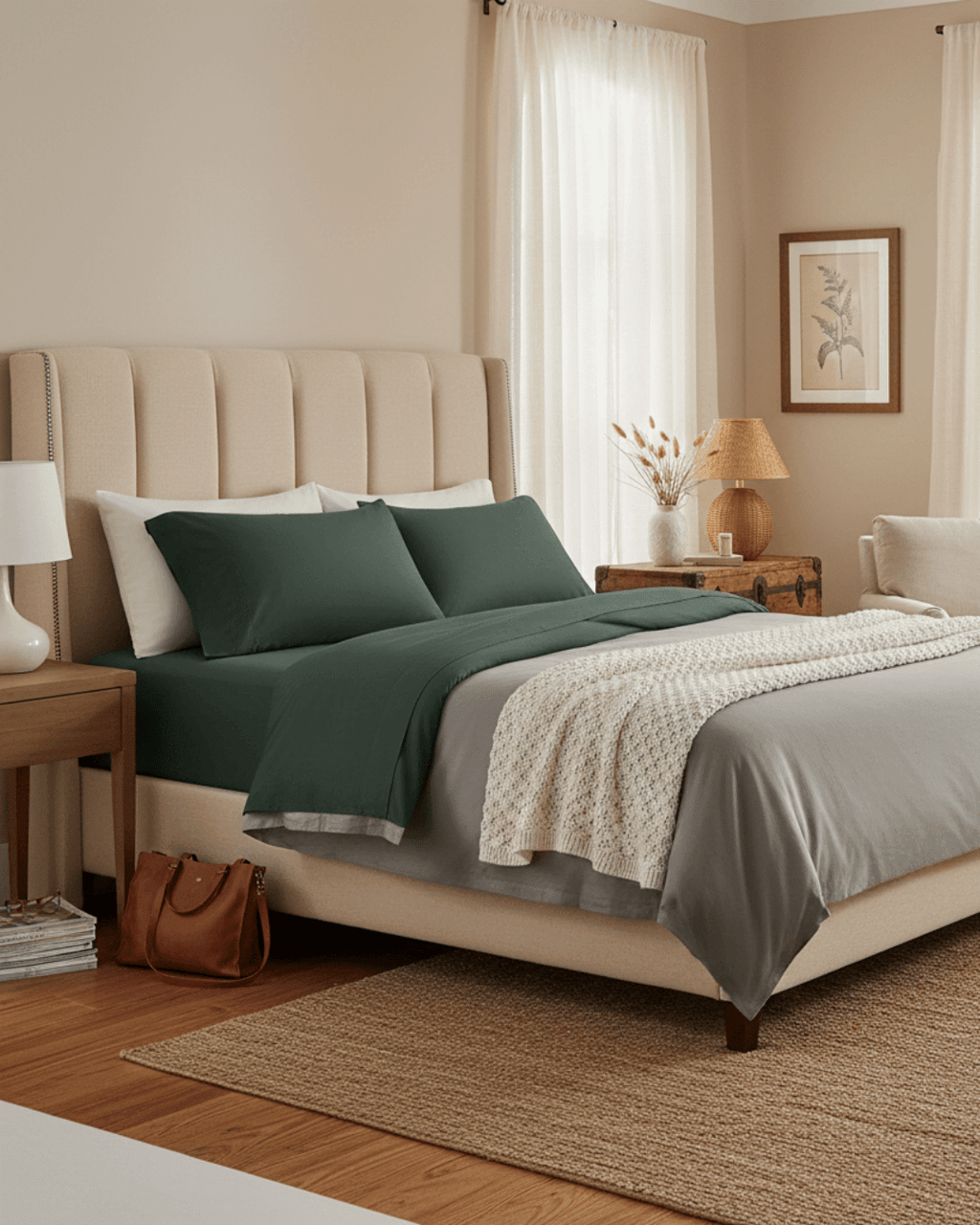 SheetsRefined Collection Sateen Sheet Set - Dekor Butik