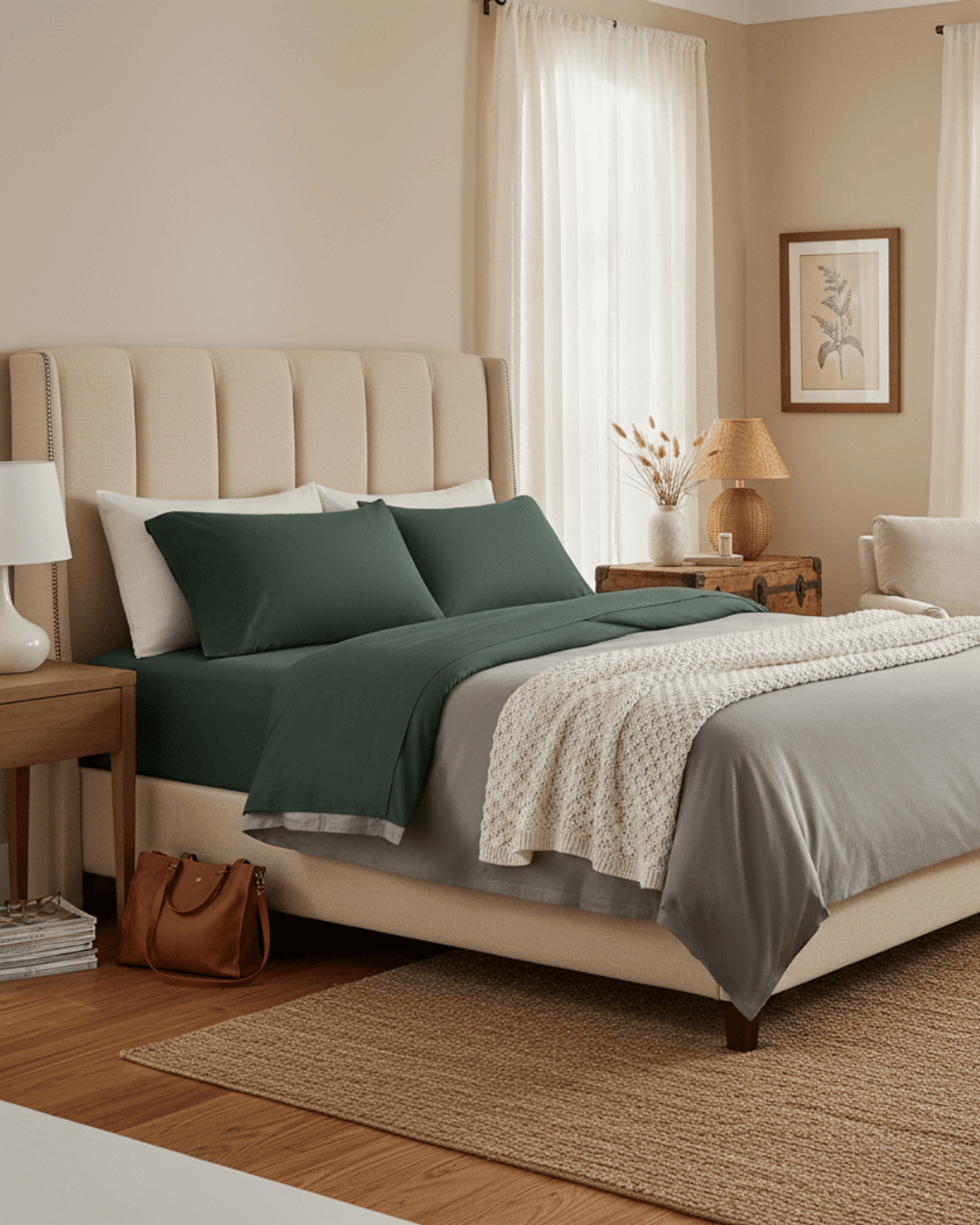SheetsRefined Collection Sateen Sheet Set - Dekor Butik