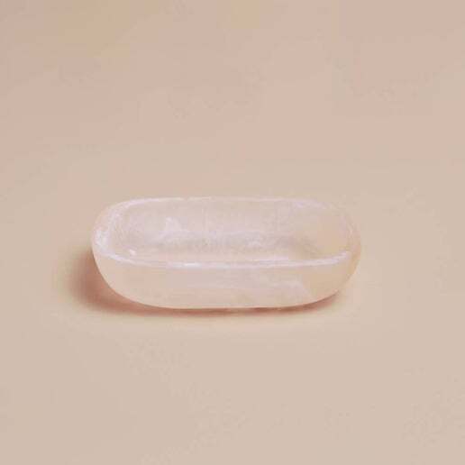 Bath & BodyResin Soap Dish - 2 Colours - Dekor Butik