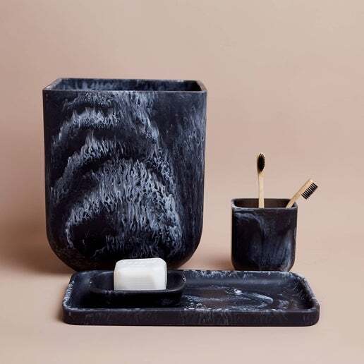 Bath & BodyResin Soap Dish - 2 Colours - Dekor Butik