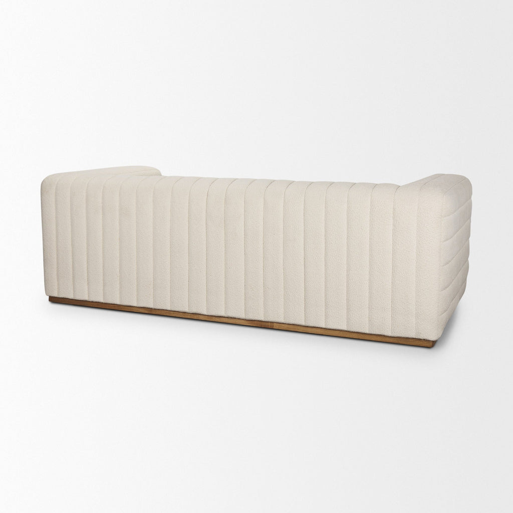 Ricciardo Cream Boucle 3 - Seater Sofa - Dekor Butik