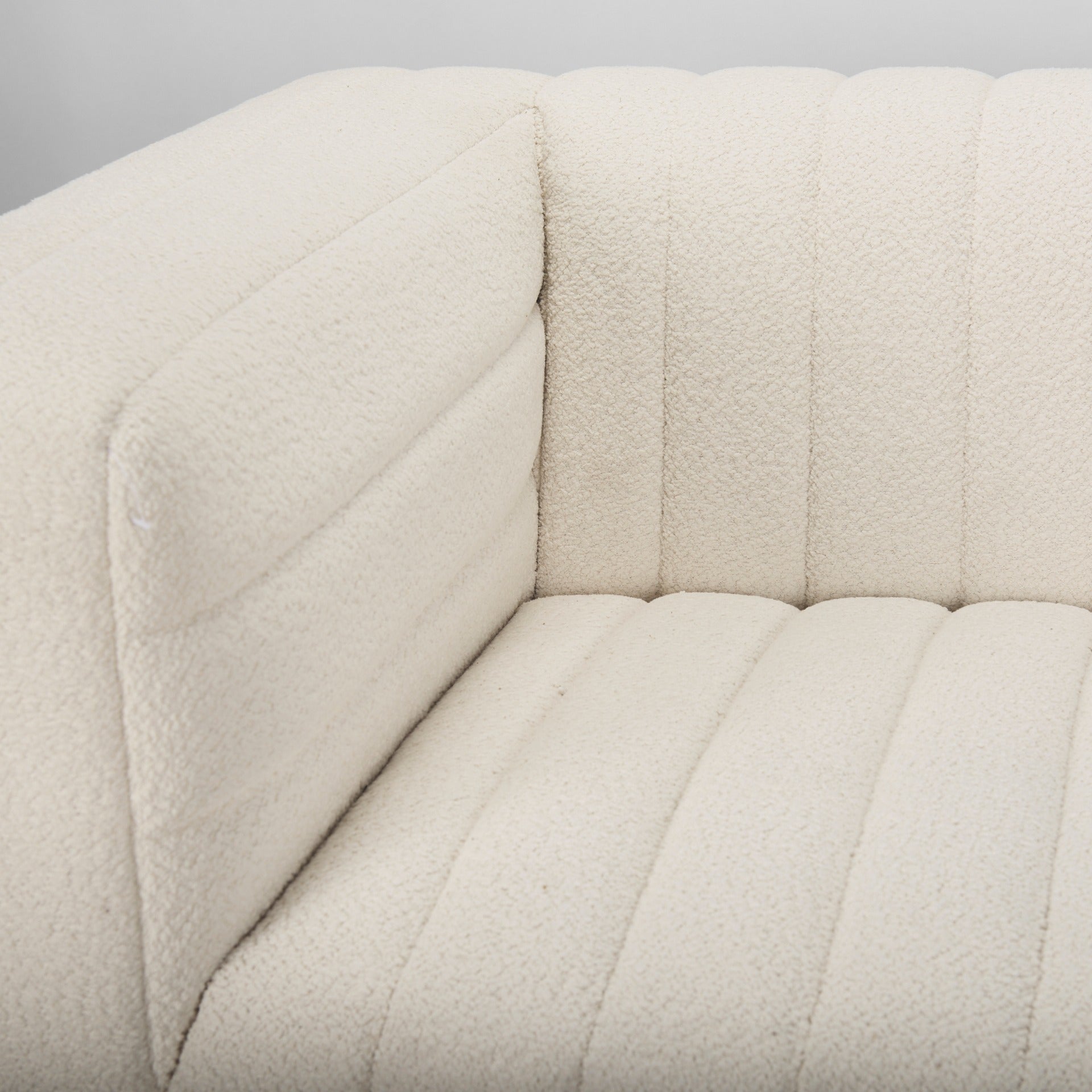Ricciardo Cream Boucle 3 - Seater Sofa - Dekor Butik