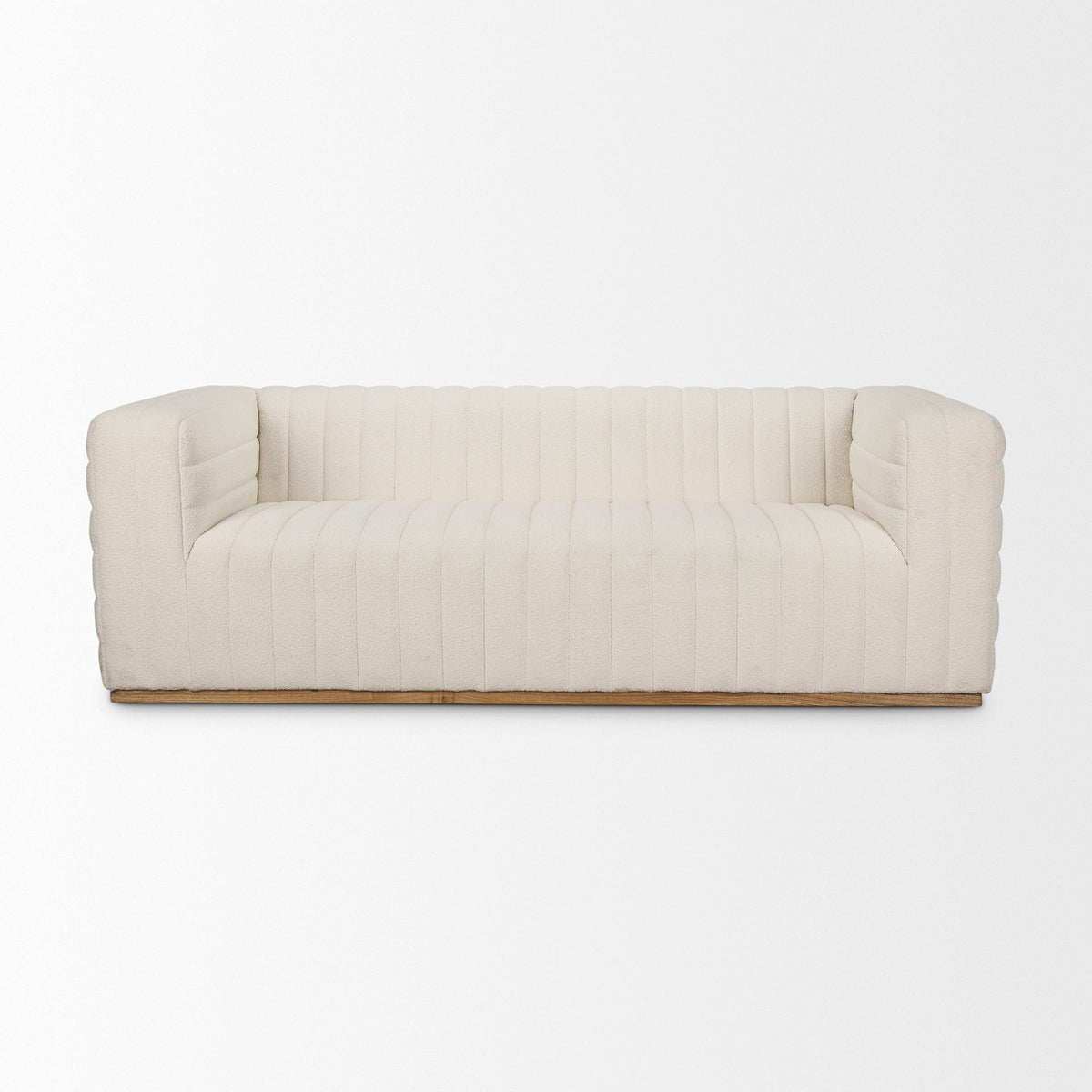 Ricciardo Cream Boucle 3 - Seater Sofa - Dekor Butik