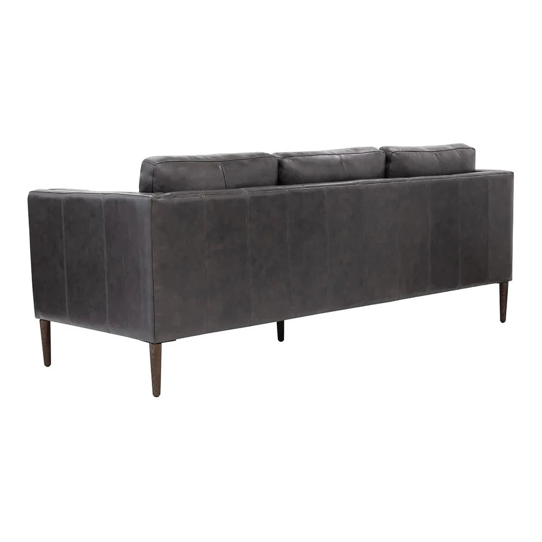 FurnitureRichmond Sofa - Charcoal Top Grain Leather - FLOOR MODEL SALE - PICK UP OR LOCAL DELIVERY ONLY - Dekor Butik