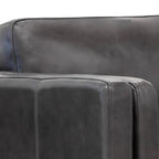 FurnitureRichmond Sofa - Charcoal Top Grain Leather - FLOOR MODEL SALE - PICK UP OR LOCAL DELIVERY ONLY - Dekor Butik