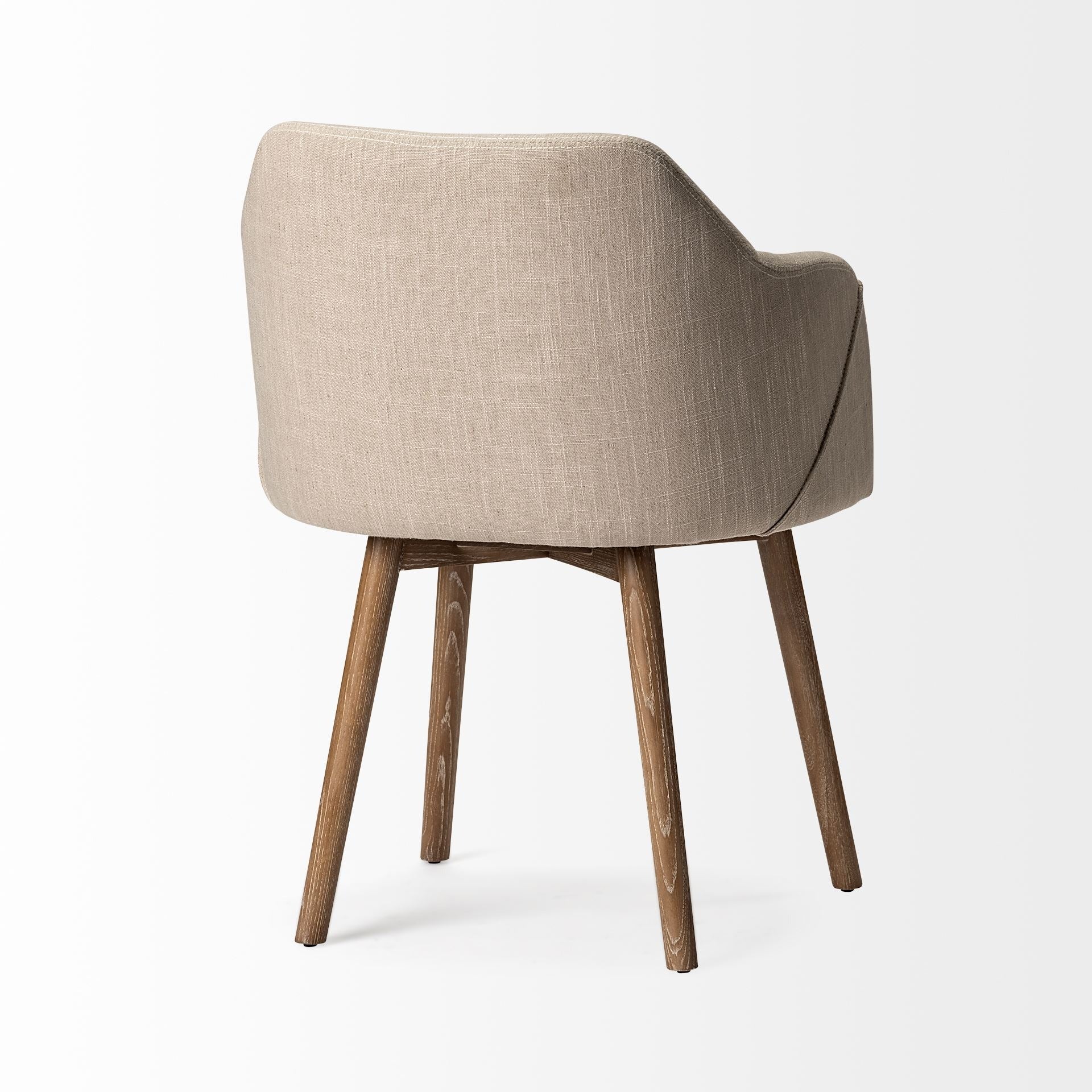 Ronald Fabric Dining Chair - Dekor Butik