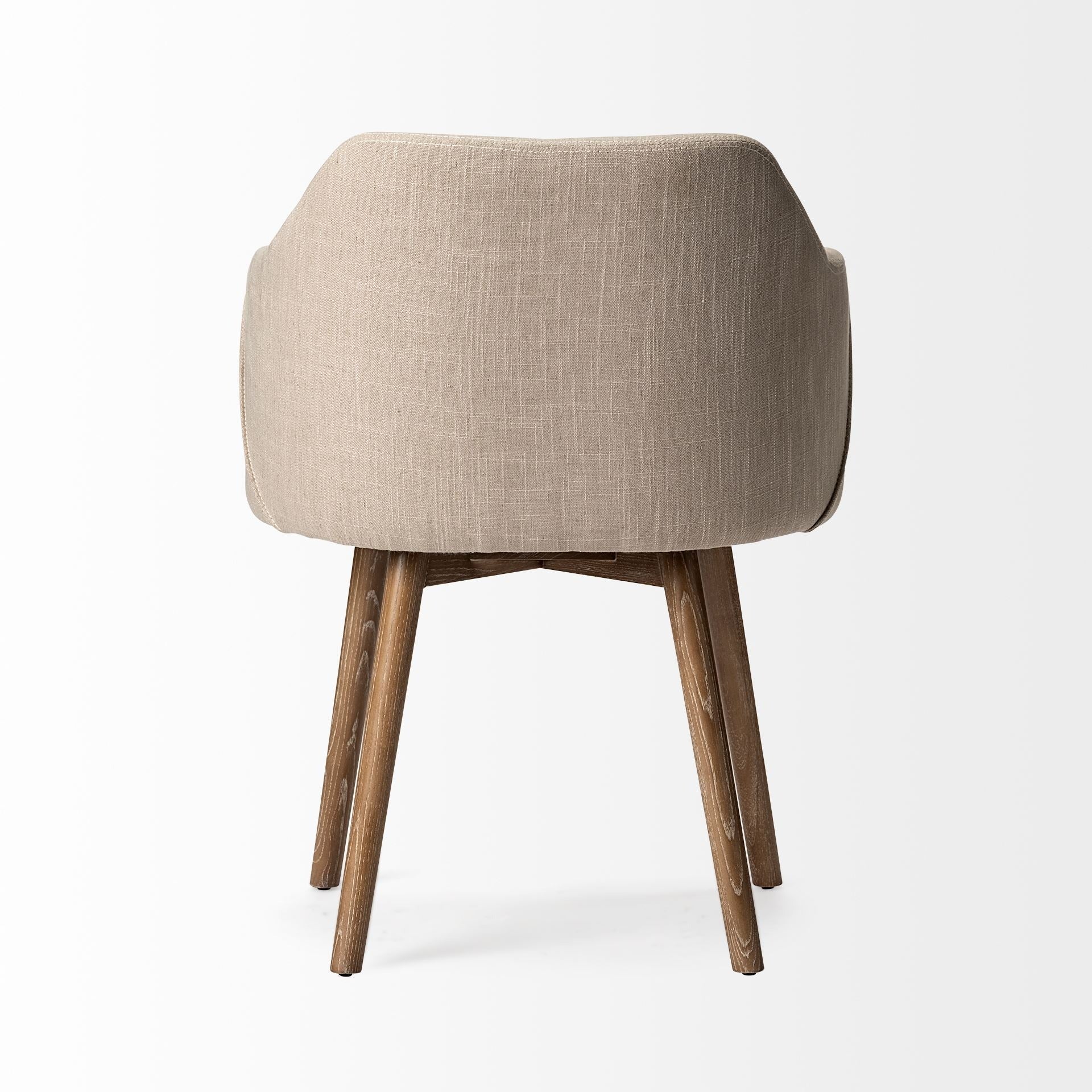 Ronald Fabric Dining Chair - Dekor Butik