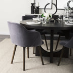 Ronald Fabric Dining Chair - Dekor Butik
