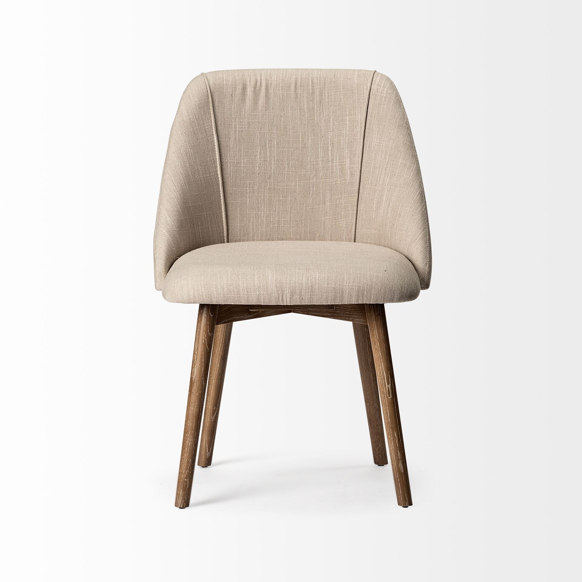 Ronald Fabric Dining Chair - Dekor Butik