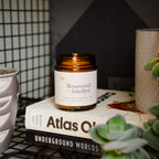 CandlesRosewood + Amethyst Candle - Dekor Butik