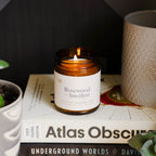 CandlesRosewood + Amethyst Candle - Dekor Butik