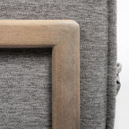 Sofas & SectionalsRoy Upholstered Sofa with Exposed Wood Frame - 4 Colour Options - Dekor Butik