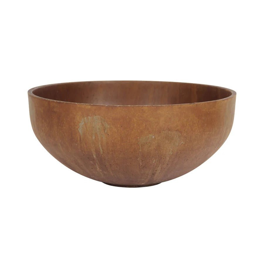 Rustic Tapered Bowl - Corten - Dekor Butik