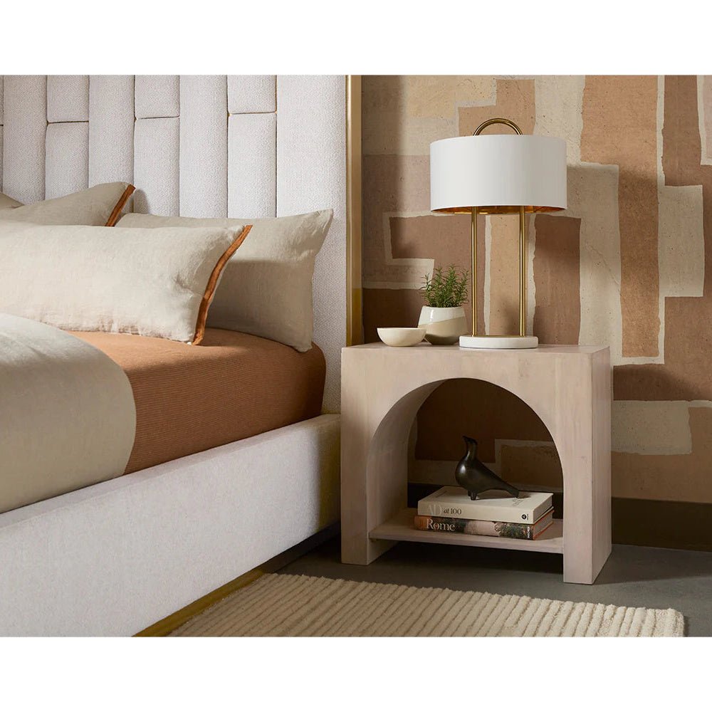 FurnitureSalma Nightstand / Side Table - Dekor Butik