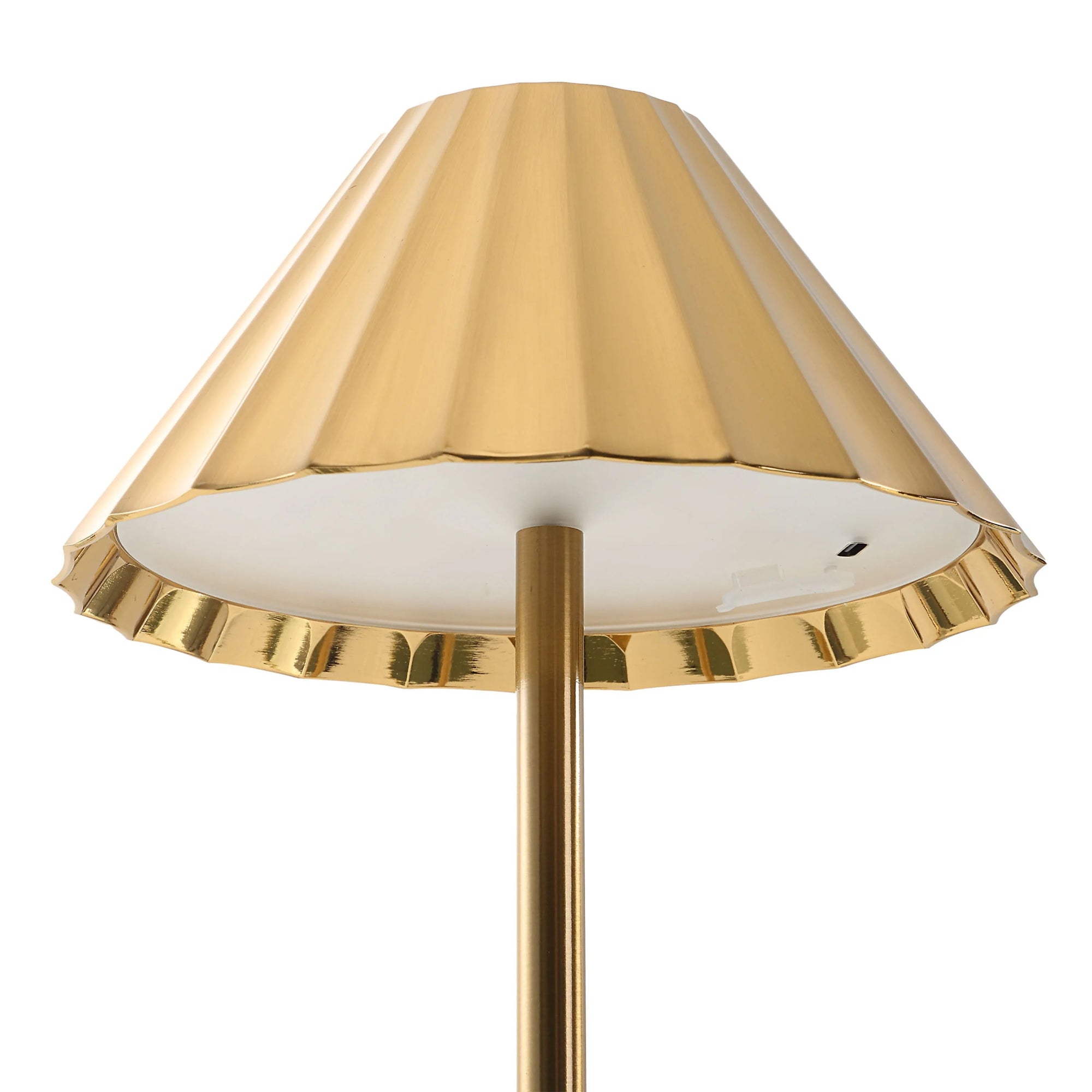 ChandelierScalloped Led Cordless Lamp - Dekor Butik